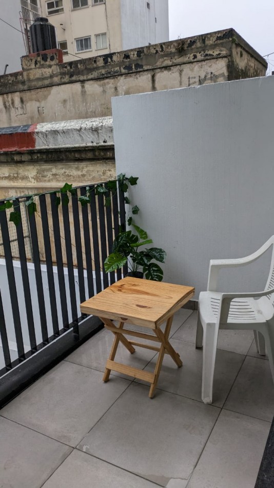 Alquiler Temporario Monoambiente Balcon y Amenities AMBOLADO, San Juan 1900, San Cristobal. 3