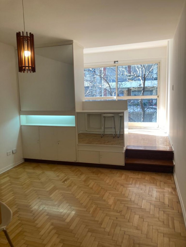 Alquiler Temporario Monoambiente SIN MUEBLES, Migueletes 700, Las Cañitas. 2