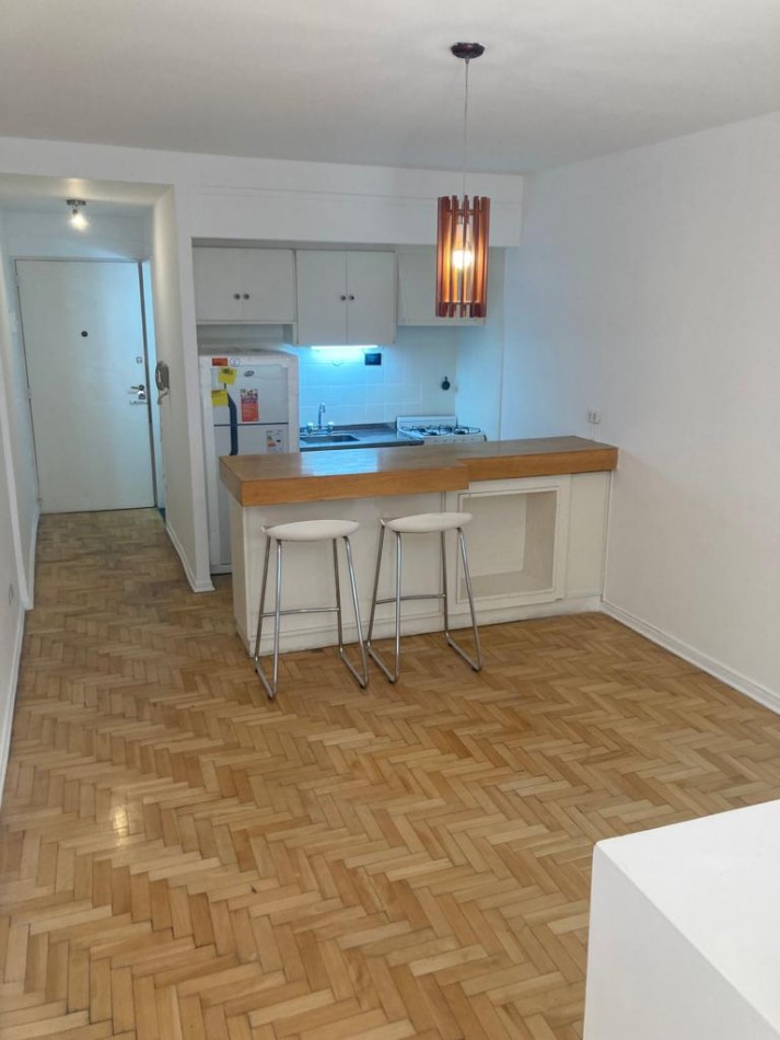 Alquiler Temporario Monoambiente SIN MUEBLES, Migueletes 700, Las Cañitas. 2
