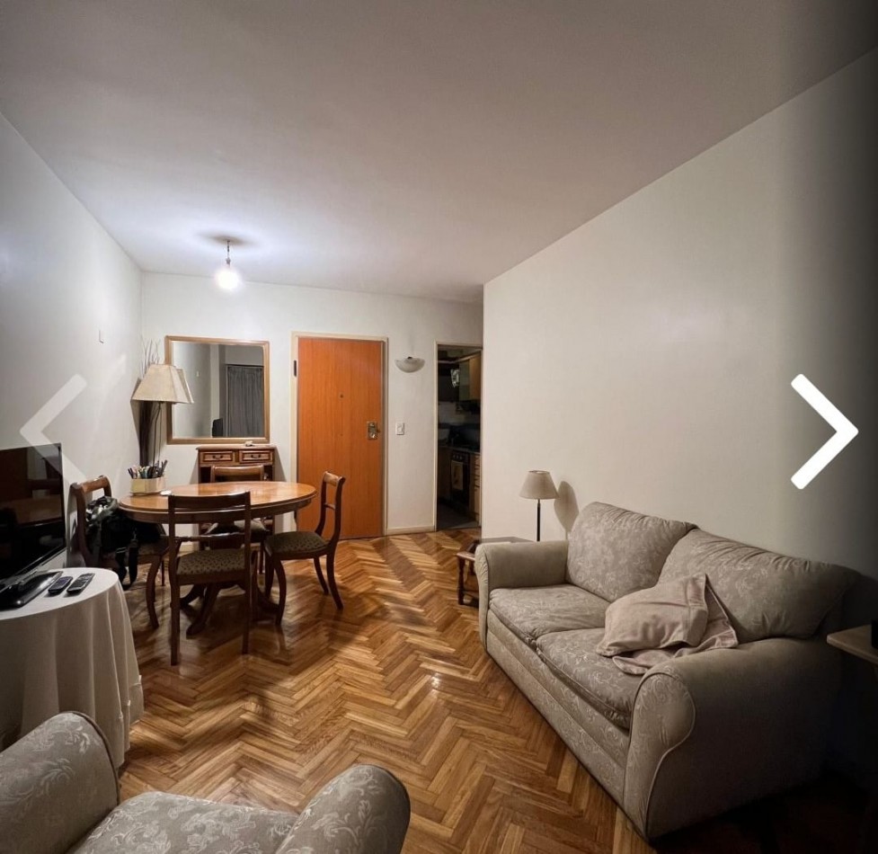 Alquiler Temporario 2 Ambientes c/Balcon, Callao 1700, Recoleta.