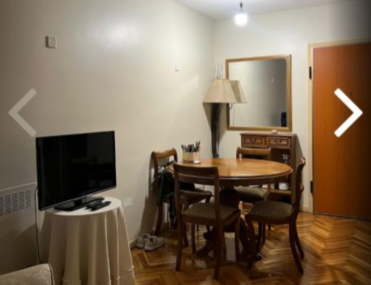 Alquiler Temporario 2 Ambientes c/Balcon, Callao 1700, Recoleta.