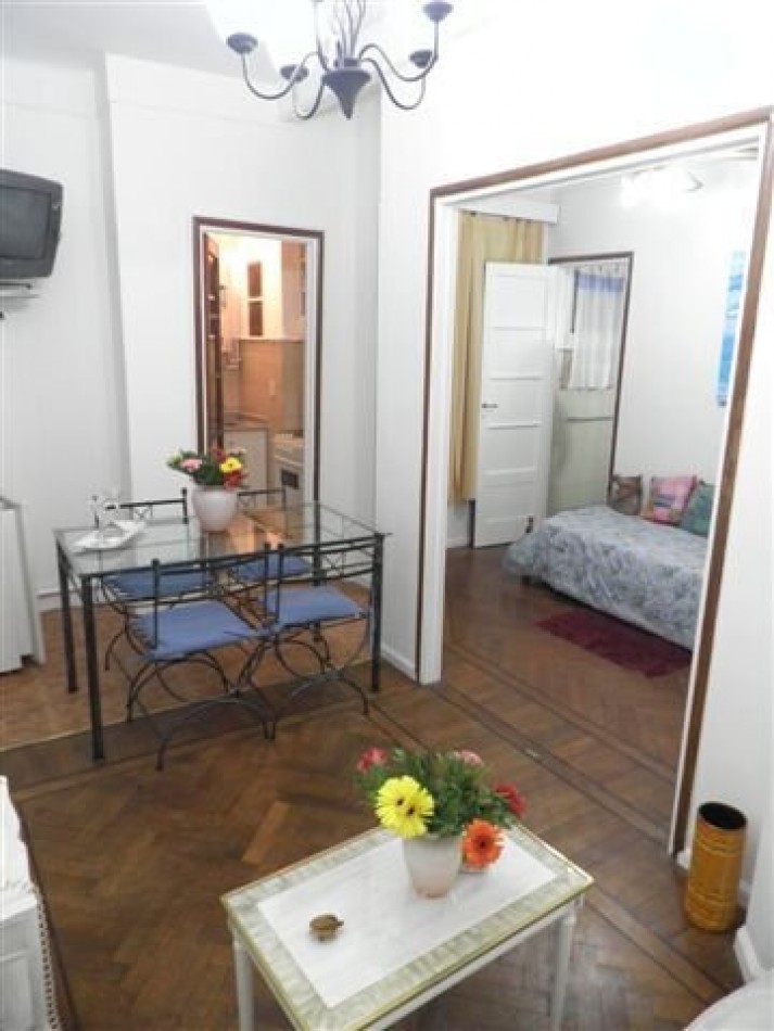 Alquiler Temporario Monoambiente Dividido, Scalabrini Ortiz y Cerviño, Palermo