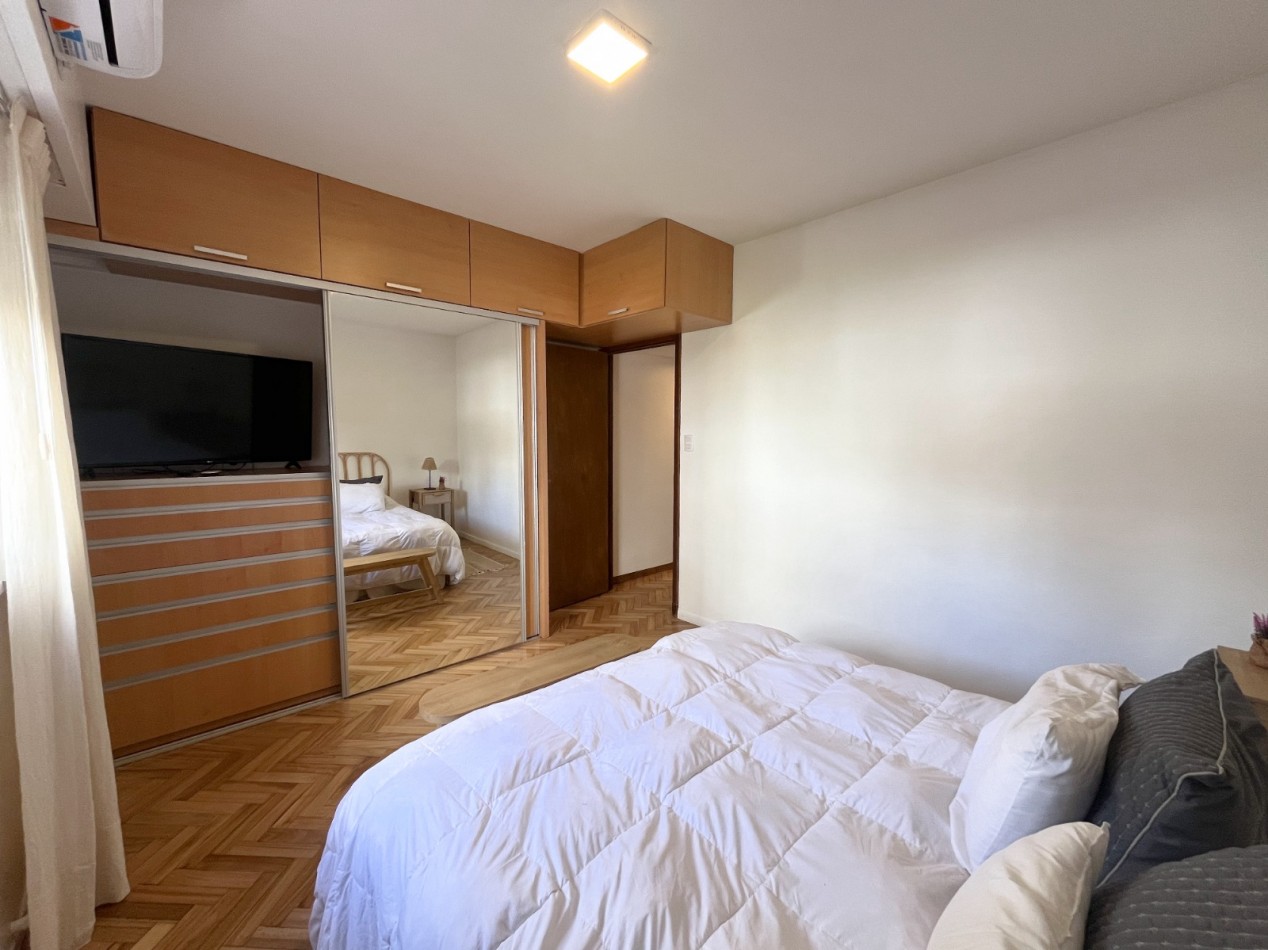 Alquiler Temporario SEMIPISO 3 Ambientes + escritorio, French 2600, Recoleta