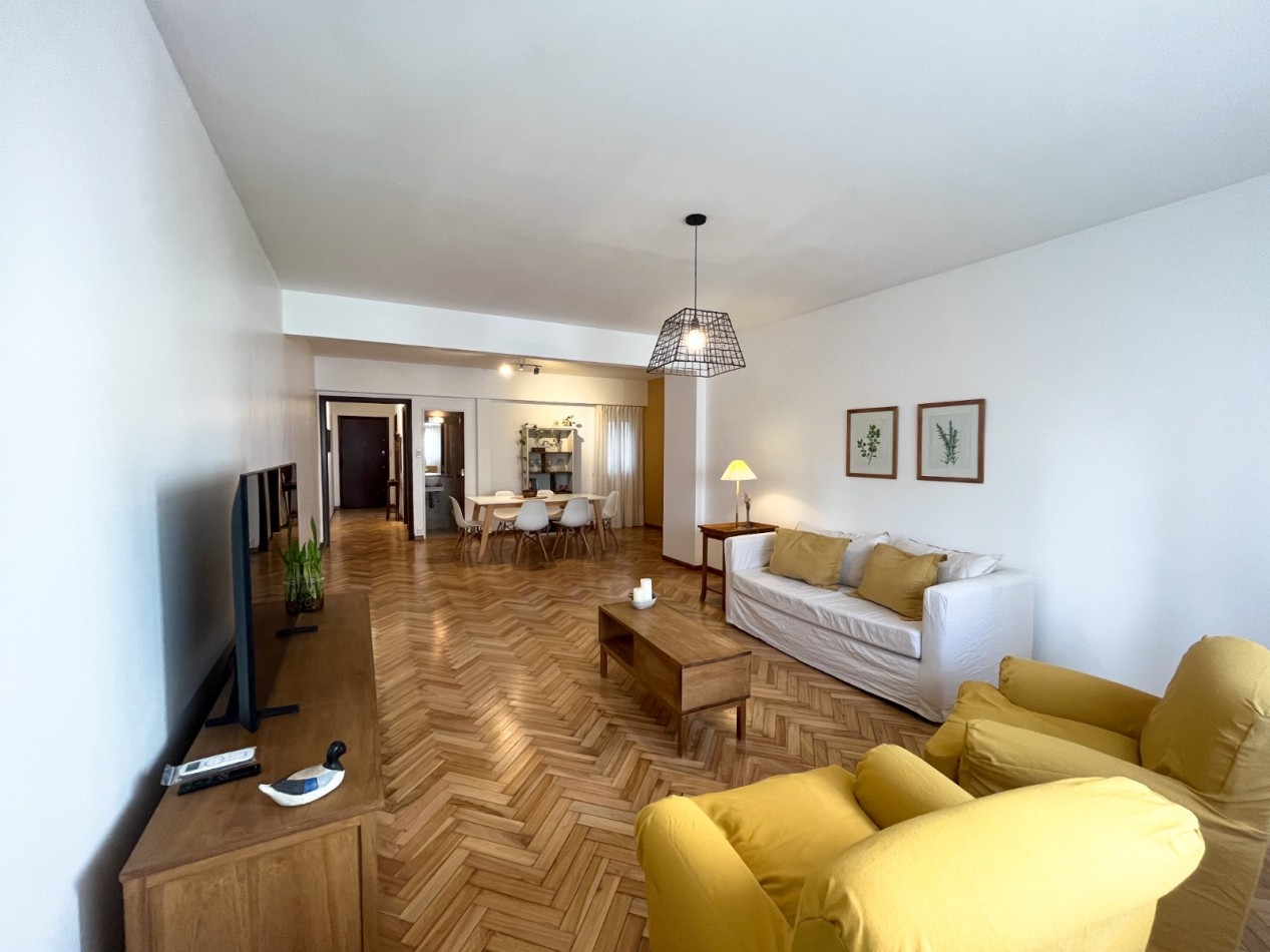 Alquiler Temporario SEMIPISO 3 Ambientes + escritorio, French 2600, Recoleta