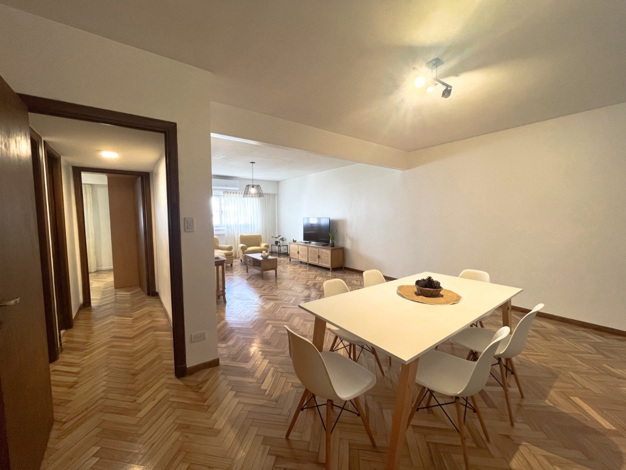 Alquiler Temporario SEMIPISO 3 Ambientes + escritorio, French 2600, Recoleta