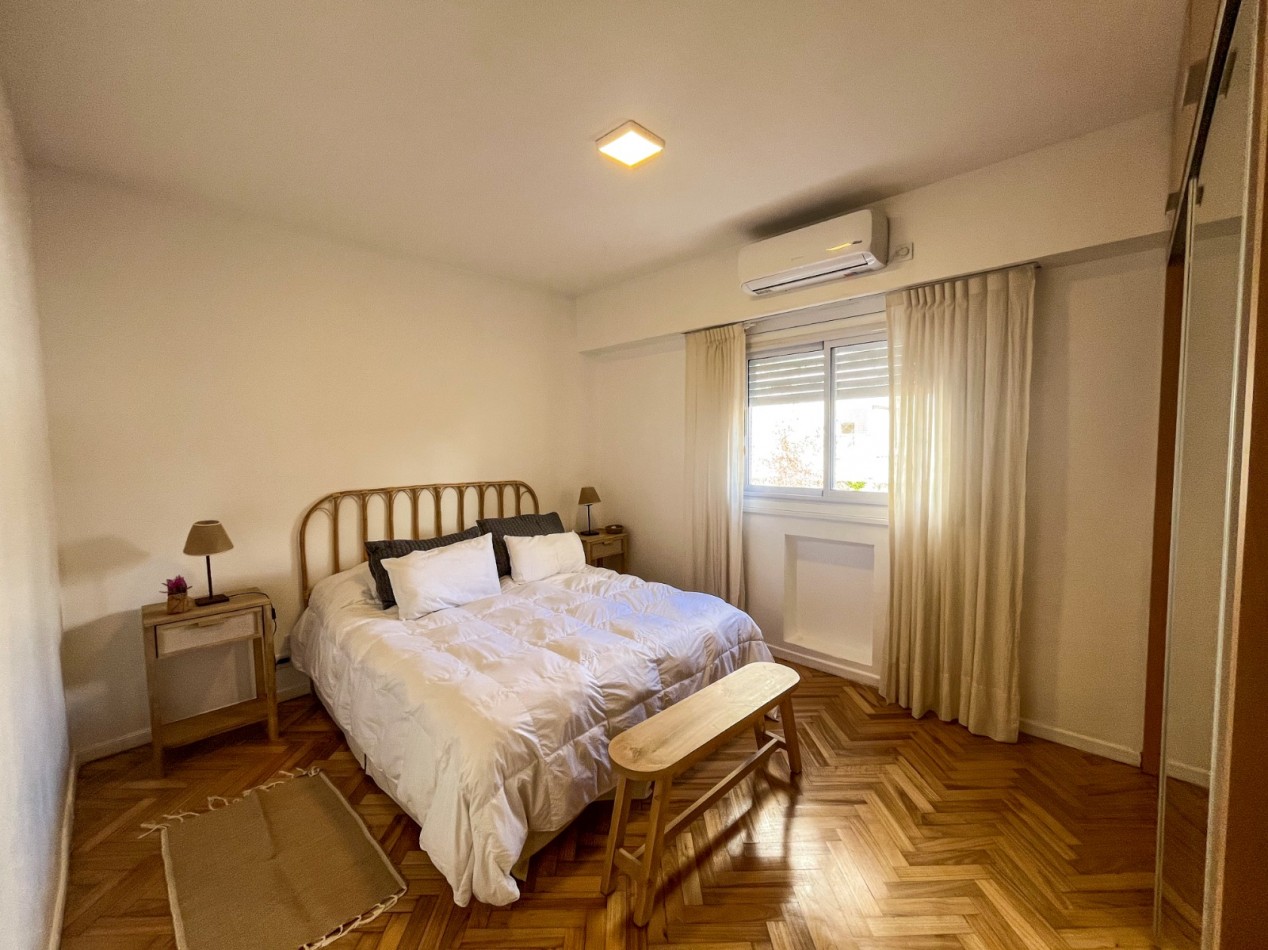 Alquiler Temporario SEMIPISO 3 Ambientes + escritorio, French 2600, Recoleta